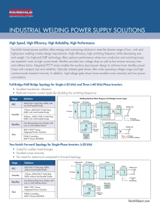 industrial welding power supply solutions
