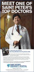Ted Louie - Saint Peter`s Healthcare System