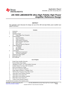LME49830TB Ultra-High Fidelity High Power