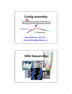 DNA sequencing - Gene