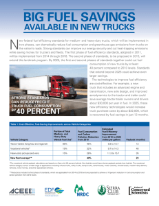 NRDC: Big Fuel Savings Available in New Trucks