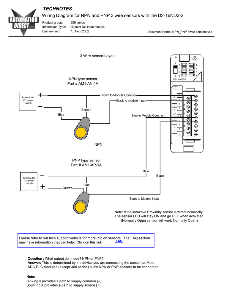 5 Wire Proximity Sensor Wiring Diagram