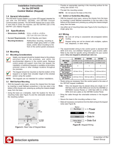 Keypad - Bosch Security Systems