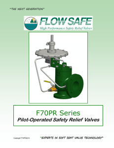 F70PR Series - Flow Safe, Inc.