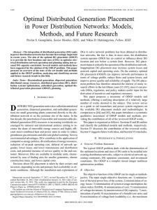 Optimal Distributed Generation Placement in Power