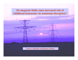 Do magnetic fields cause increased risk of childhood leukaemia via