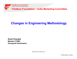 Changes in Engineering Methodology