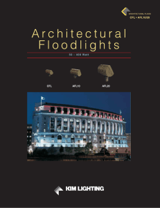 Architectural Floodlights