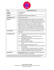 Discovering Ohm`s Law - Xraise