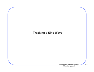 Tracking a Sine Wave