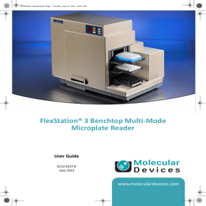 FlexStation 3 Benchtop Multi-Mode Microplate Reader