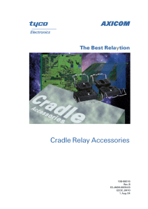 Cradle Relay Accessories