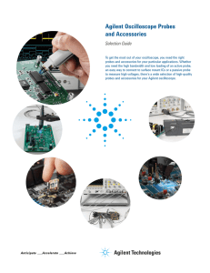 Agilent Oscilloscope Probes and Accessories