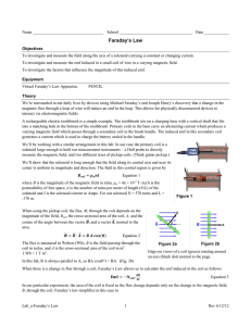 Faraday`s Law - KET Virtual Physics Labs