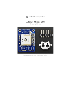 Adafruit Ultimate GPS