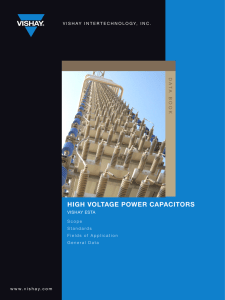 high voltage power capacitors