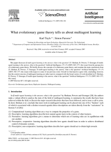 What evolutionary game theory tells us about multiagent learning