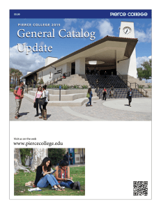 Pierce General Catalog Update 2015