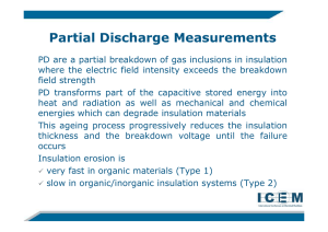 Partial Discharge Measurements