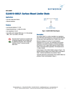 CLA4610-085LF Datasheet