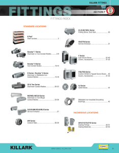 fittings index