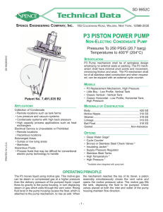 P3 Condensate Pump