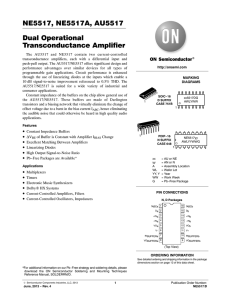 Dual Operational Transconductance Amplifier
