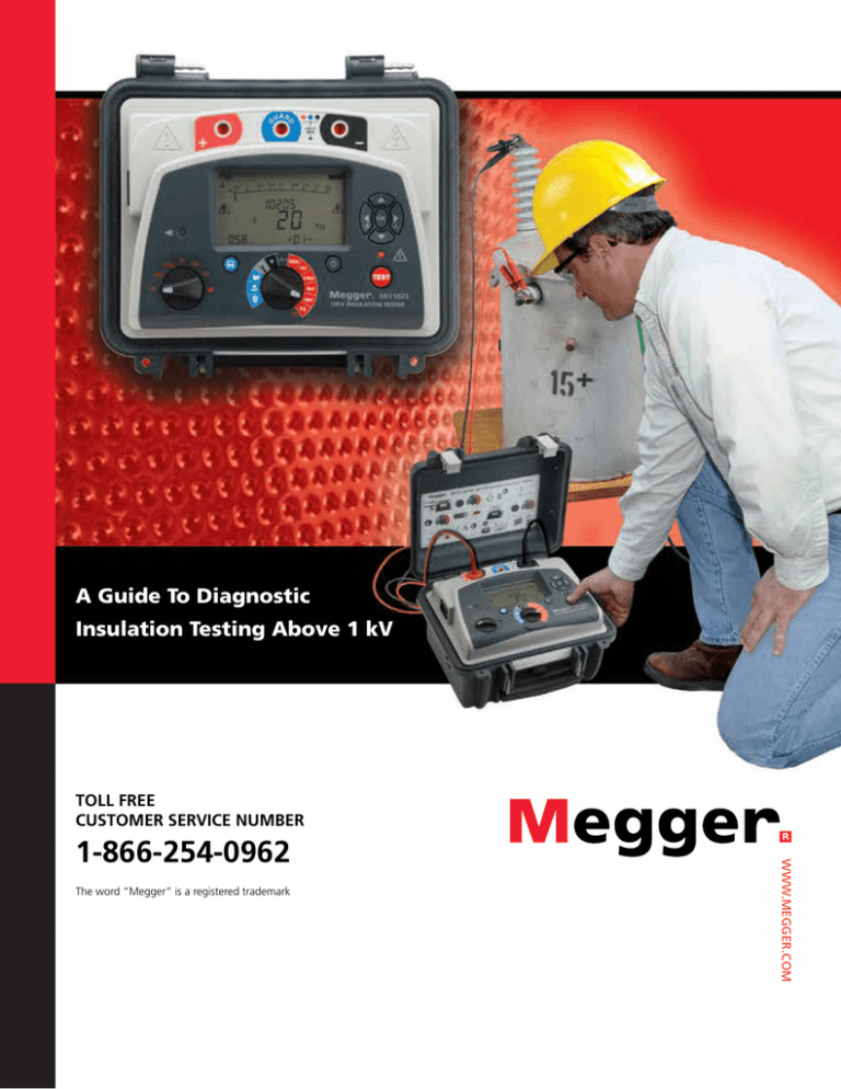Megger A Guide To Insulation Testing Above 1 kV