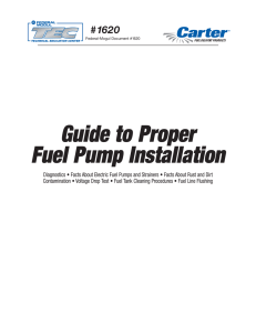 Guide to Proper Fuel Pump Installation