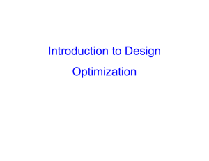 Introduction to Design Optimization