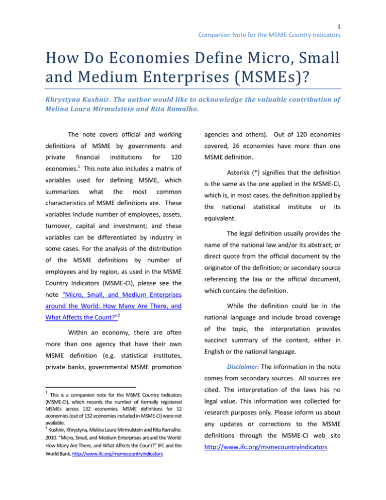 how-do-economies-define-micro-small-and-medium-enterprises