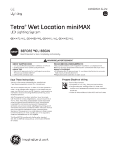 Tetra ® Wet Location miniMAX