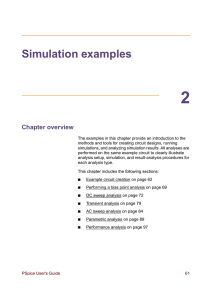 Simulation examples