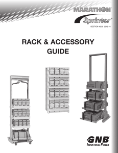 Rack and Accessory Guide Section 43.30