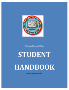 student handbook - Delaware State University