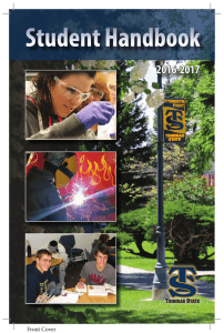 Student Handbook - Trinidad State Junior College