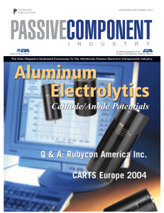 Nov/Dec 2004 - Passive Component Industry Magazine