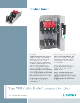 for coordination type 2 siemens chart Siemens Switches