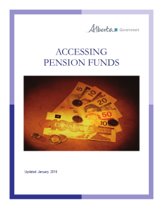 Accessing Locked-in Pension Funds