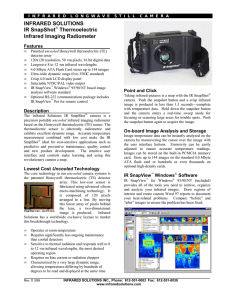 INFRARED SOLUTIONS IR SnapShot Thermoelectric Infrared