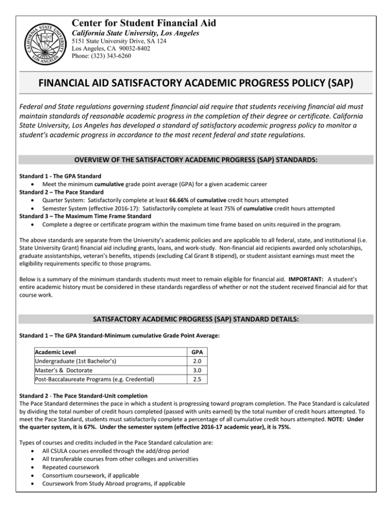 financial-aid-satisfactory-academic-progress-policy-sap