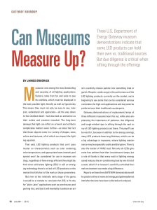 Can Museums Measure Up?