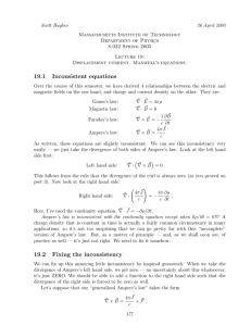 19.1 Inconsistent equations