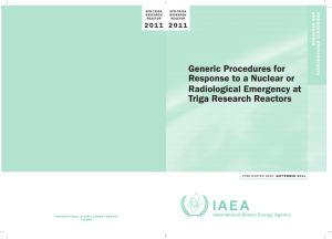 EPR-Triga Research Reactor - IAEA Publications