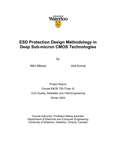 ESD Protection Design Methodology in Deep Sub