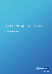 Electrical safety rules