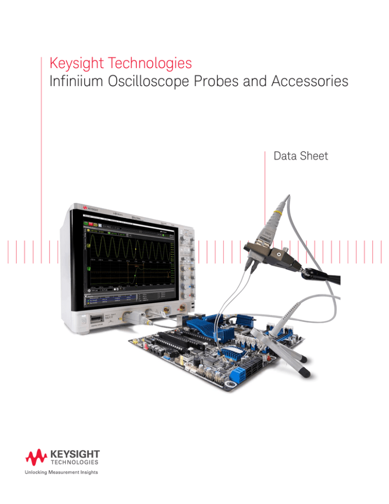 Keysight Technologies Infiniium Oscilloscope Probes and Accessories