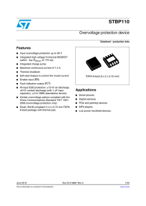 Overvoltage protection device