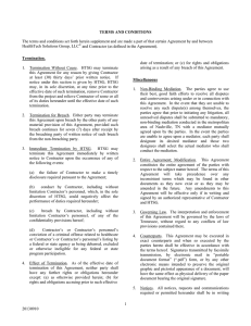 1 20130910 TERMS AND CONDITIONS The terms and conditions