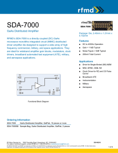 SDA-7000 - RFMD.com